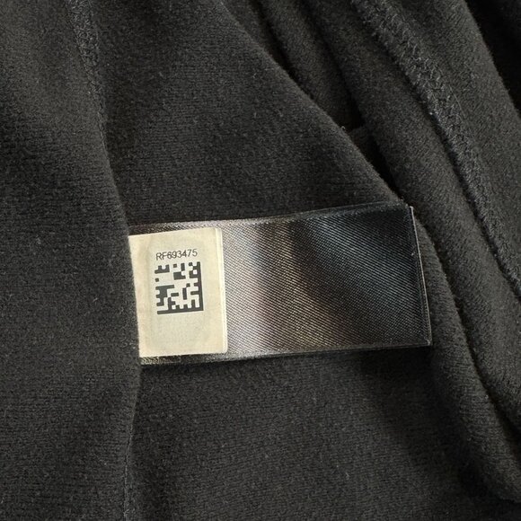 The North Face Mens Black 1/4 Zip Pullover Fleece Lined Jacket Medium Sweatshirt - Picture 12 of 12